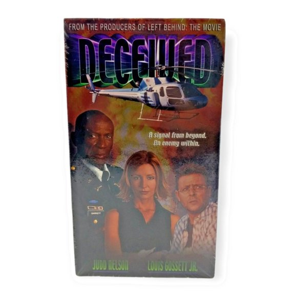 Deceived VHS, 2002 New in Package Judd Nelson Louis Gossett Jr. Thriller - Picture 1 of 5